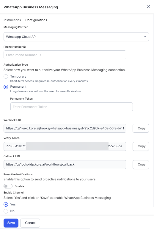 Permanent Authorization Permanent Authorization