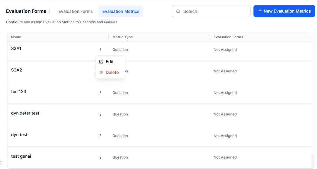 Edit Metric